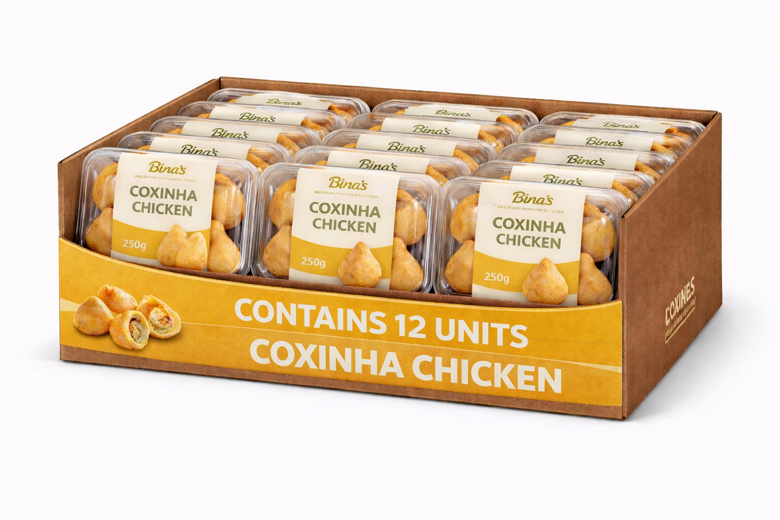 Coxinha Chicken Tray x12