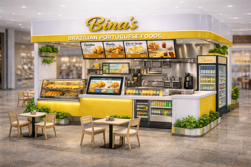 Bina's Franchise Opportunity - Food Kiosk & Distribution