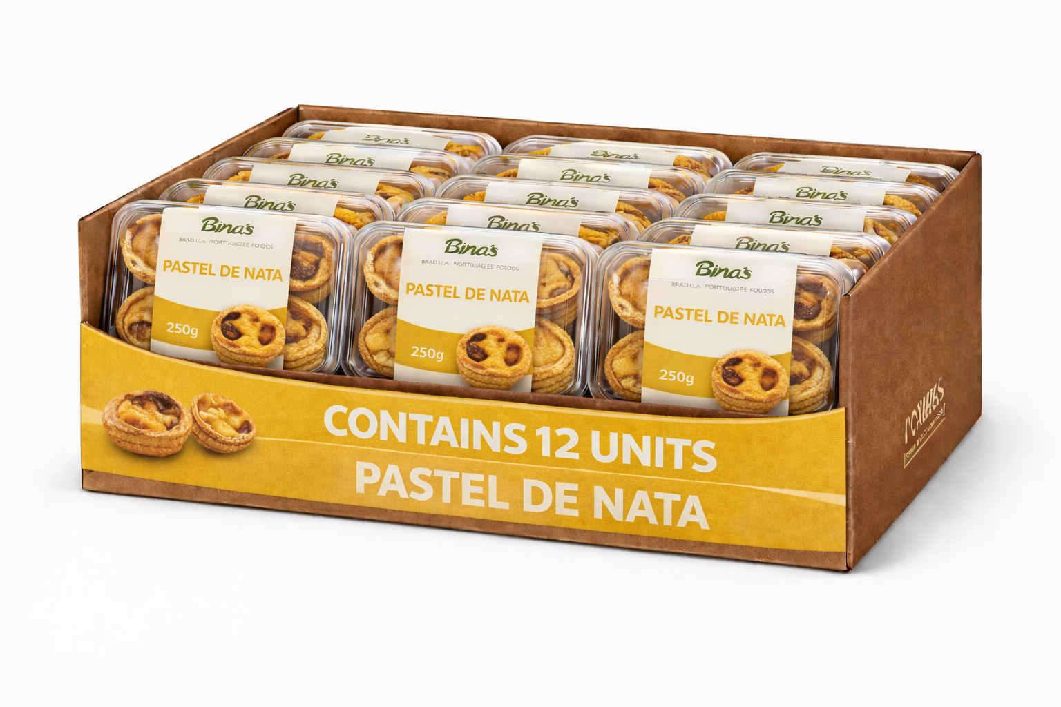 Portuguese Tart Tray x 12