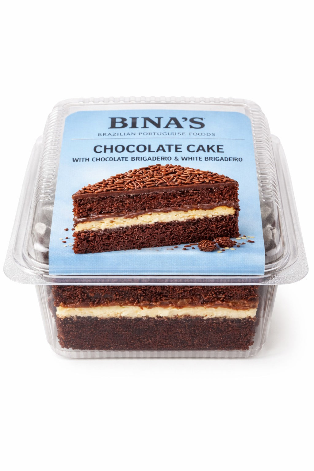 Chocolate Cake white chocolate Brigadeiro  & white Brigadeiro