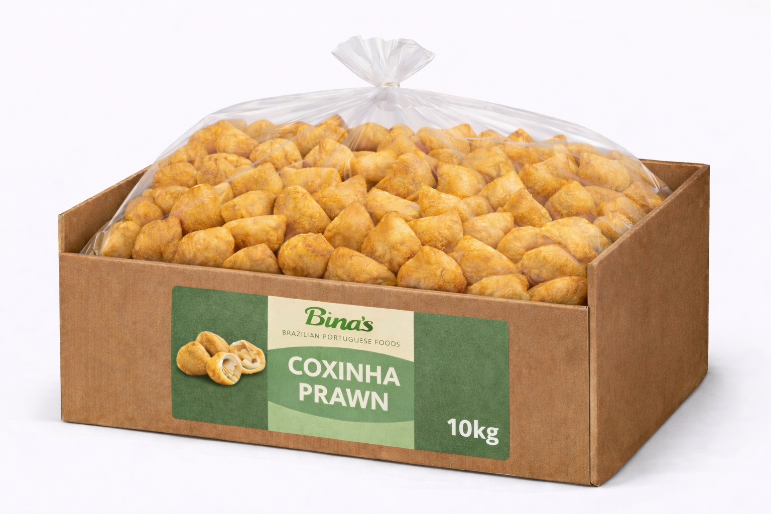 Coxinha Prawn Box 10Kg