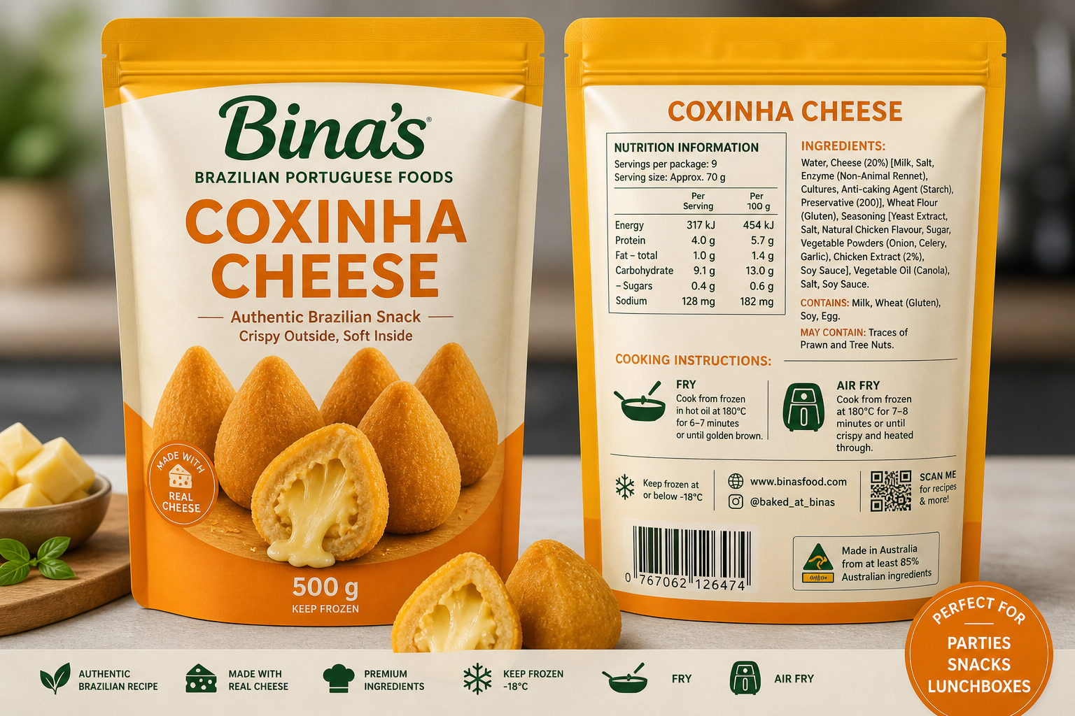 Coxinha Cheese