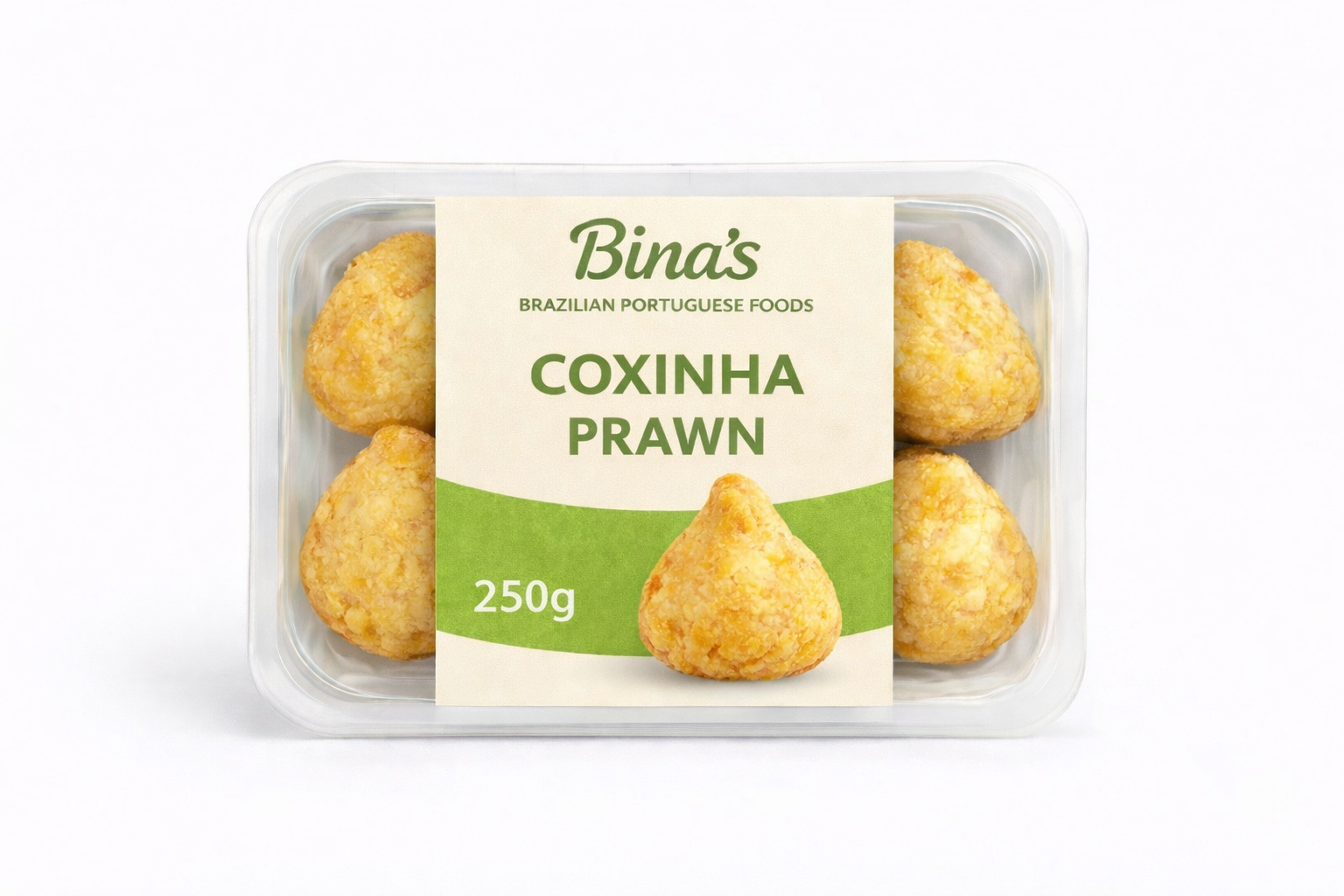 Coxinha Prawn Tray 250gr