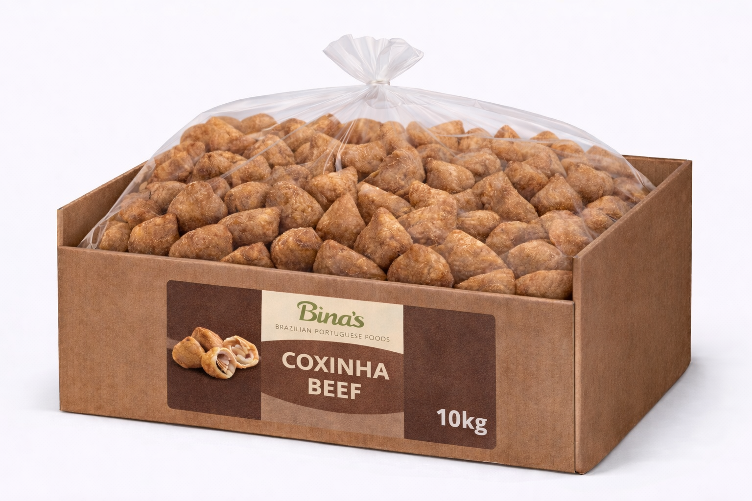 Coxinha Beef Box 10Kg